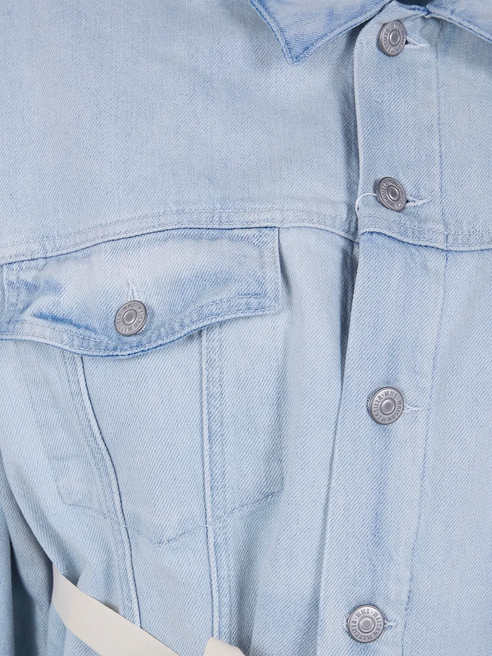 MM6 Maison Margiela Denim jack Blauw