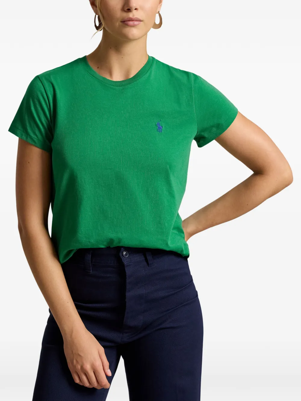 Polo Ralph Lauren T-shirt met geborduurd logo Groen