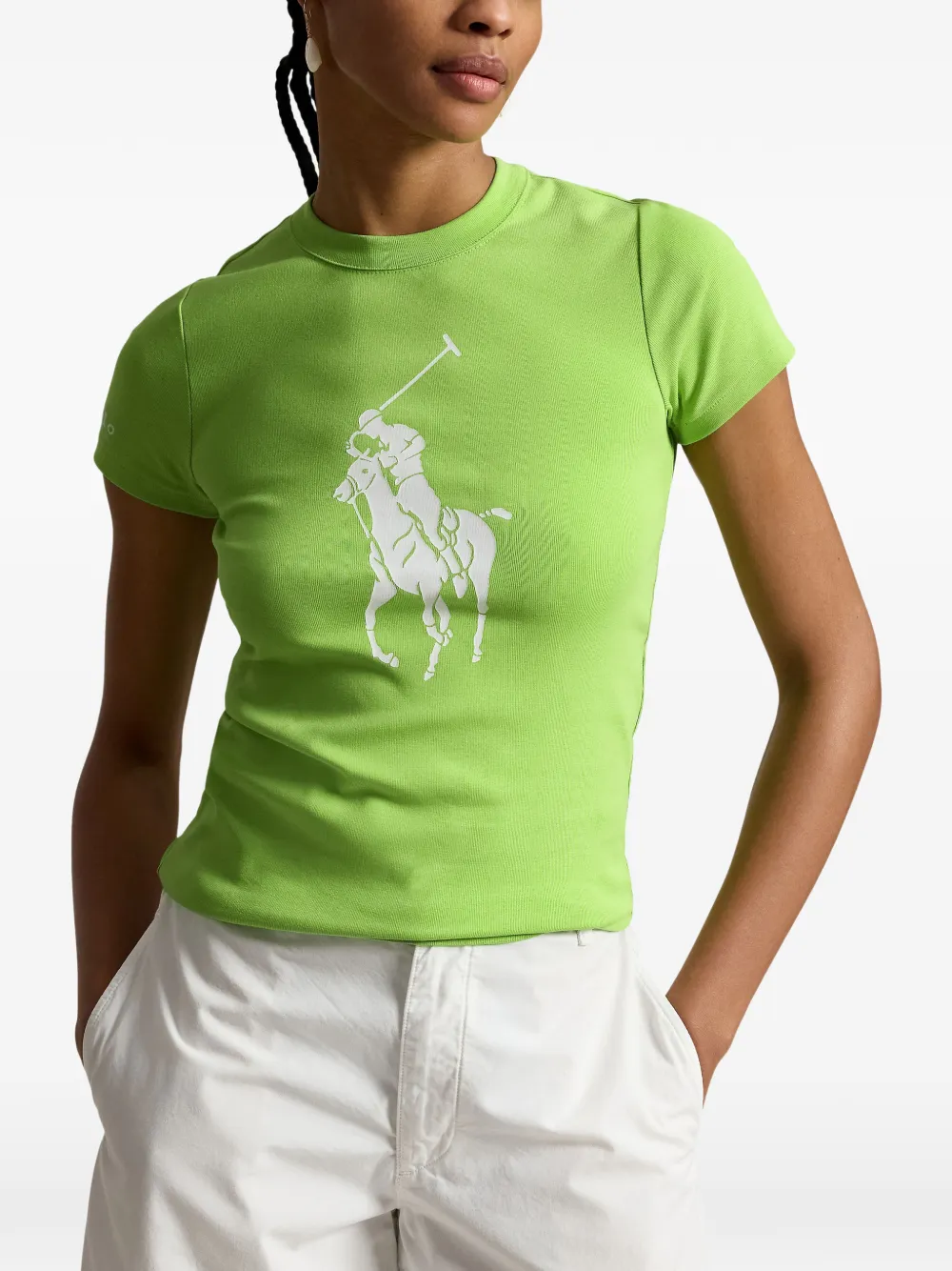 Polo Ralph Lauren T-shirt met logoprint Groen