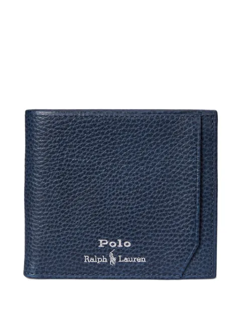 Polo Ralph Lauren pebbled leather wallet