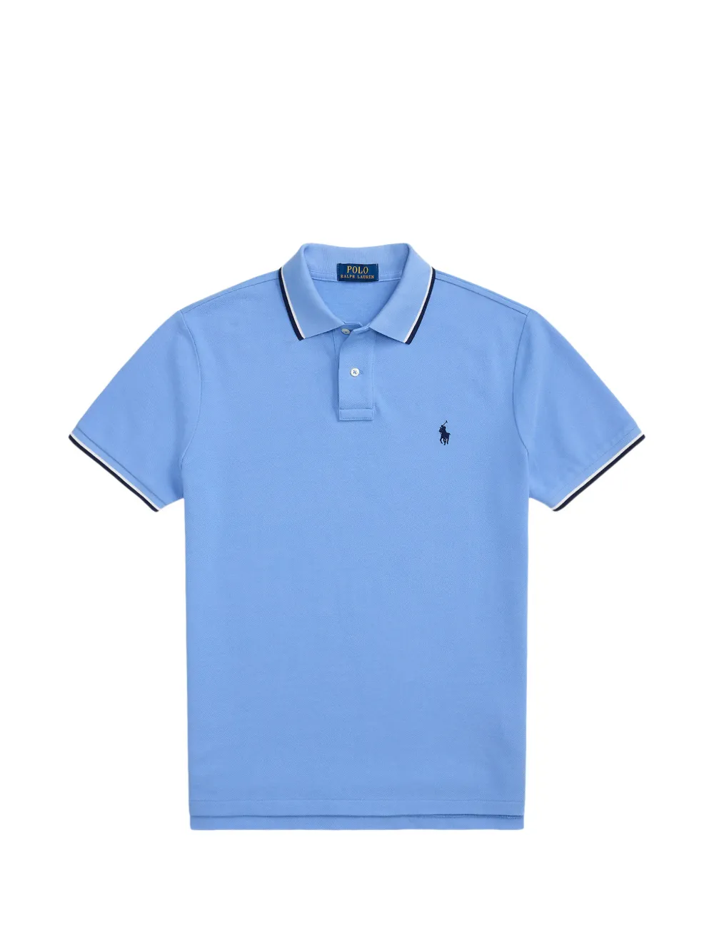 Polo Ralph Lauren embroidered short-sleeve polo shirt - Blu