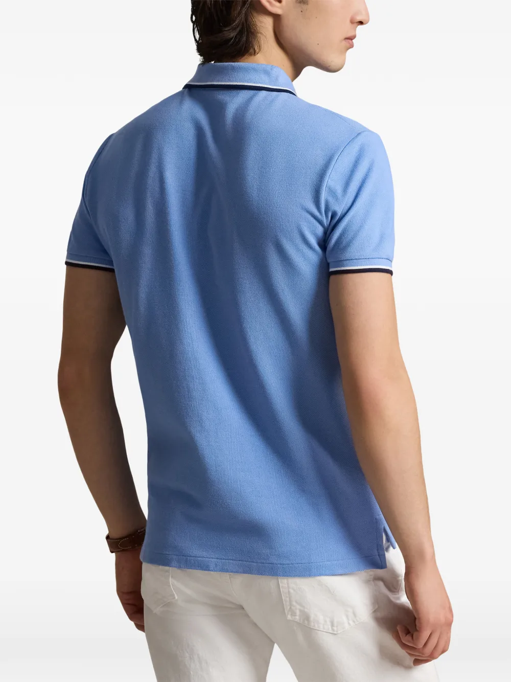 Polo Ralph Lauren Poloshirt met borduurwerk Blauw