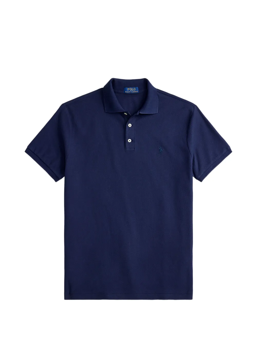 Polo Ralph Lauren buttoned short-sleeve polo shirt - Blau