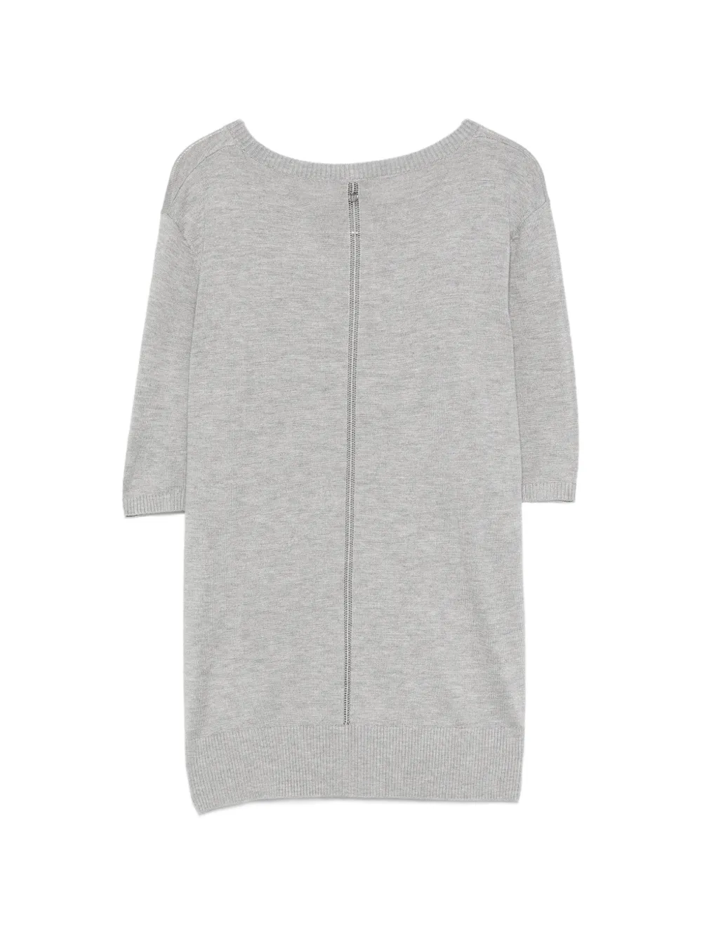  Boss Fiaffu Round-neck T-shirt - Grey 