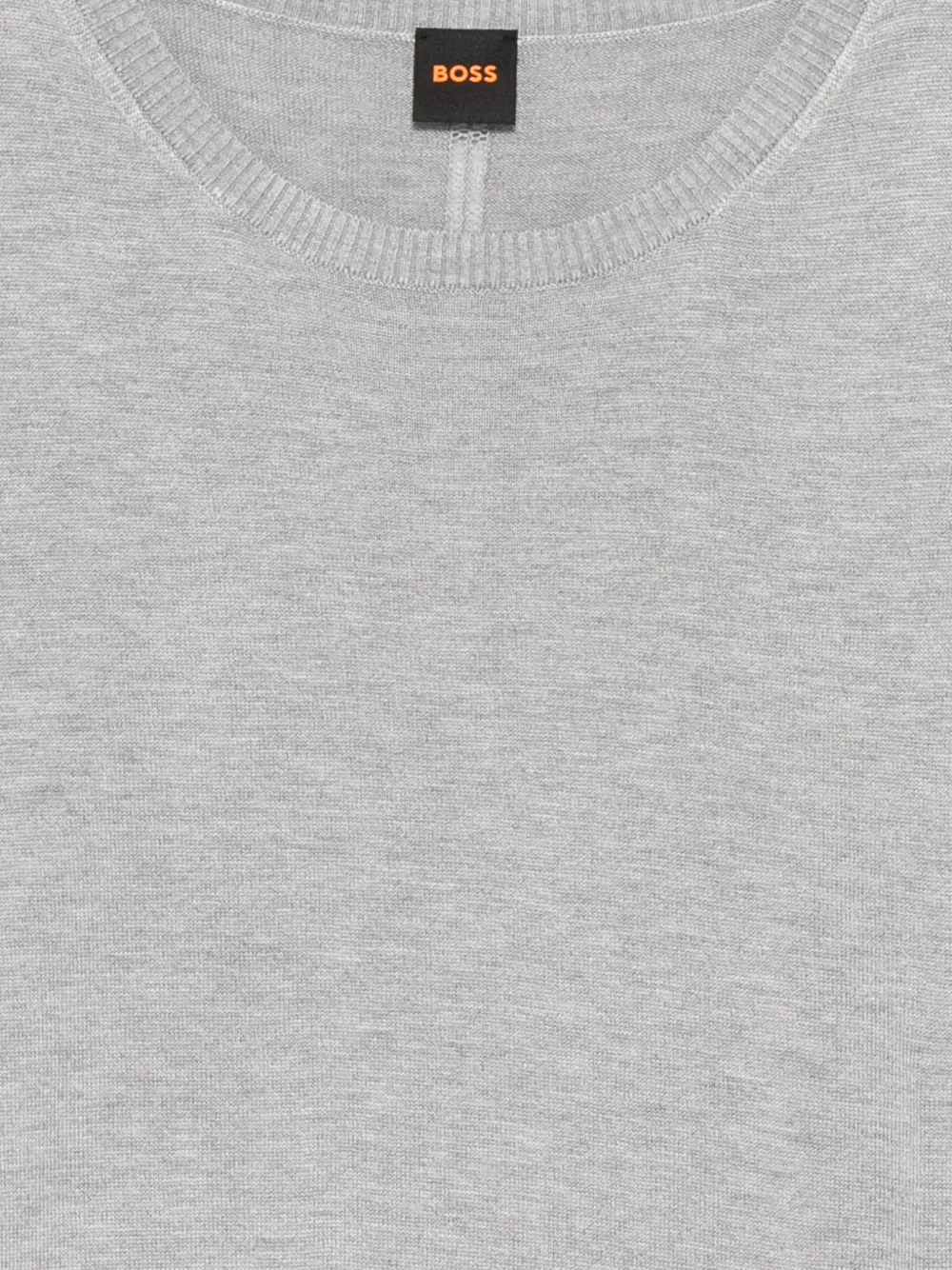  Boss Fiaffu Round-neck T-shirt - Grey 