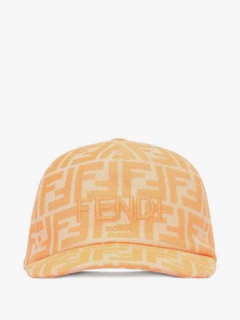 Fendi Kids gorra de béisbol con motivo Roma