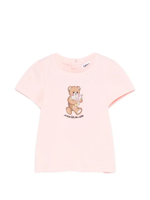 Moschino Kids bear-print T-shirt