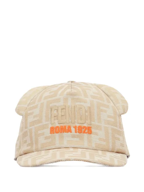 Fendi Kids logo-embroidery baseball hat