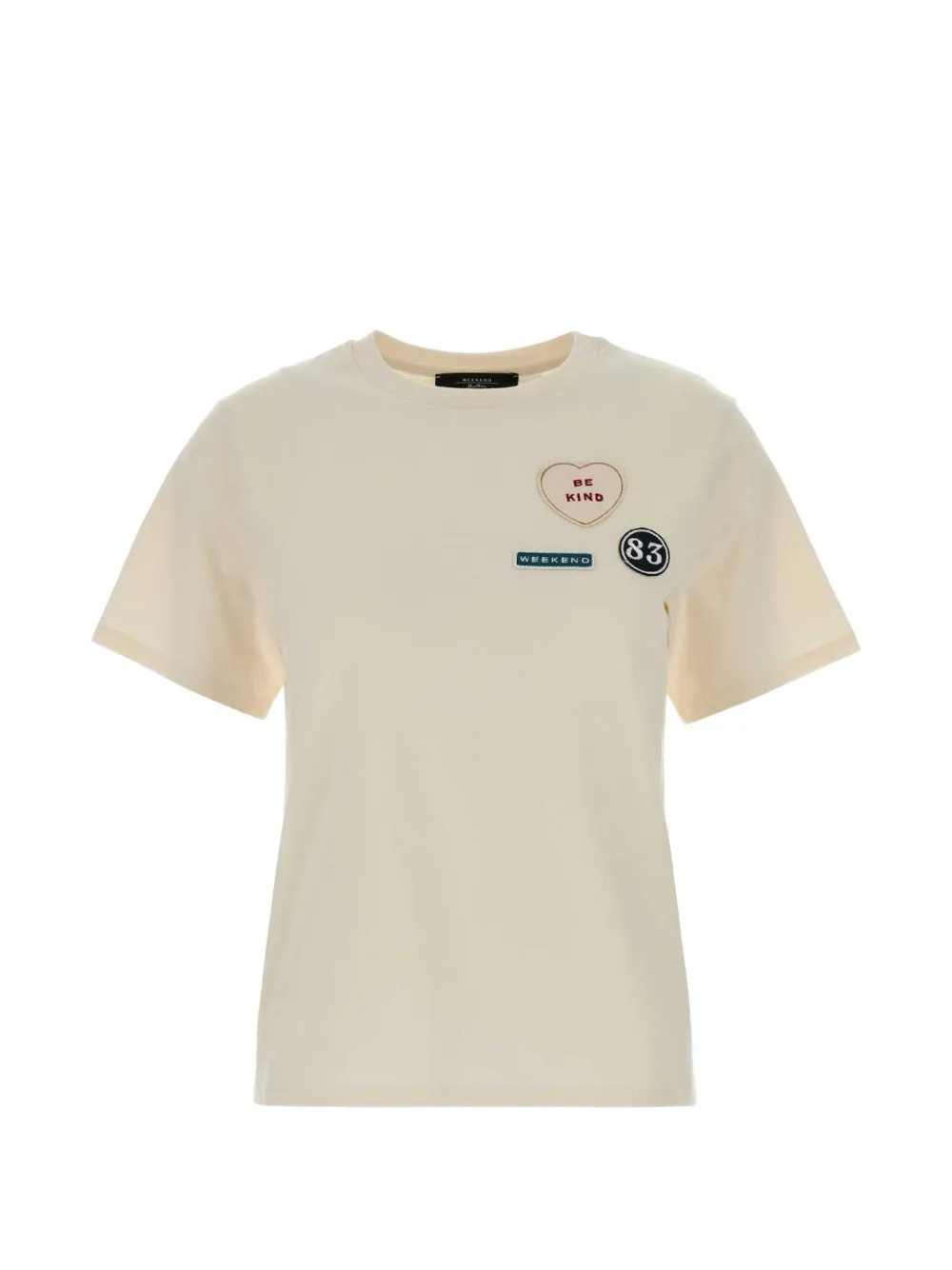 Weekend Max Mara T-shirt con applicazione - Toni neutri