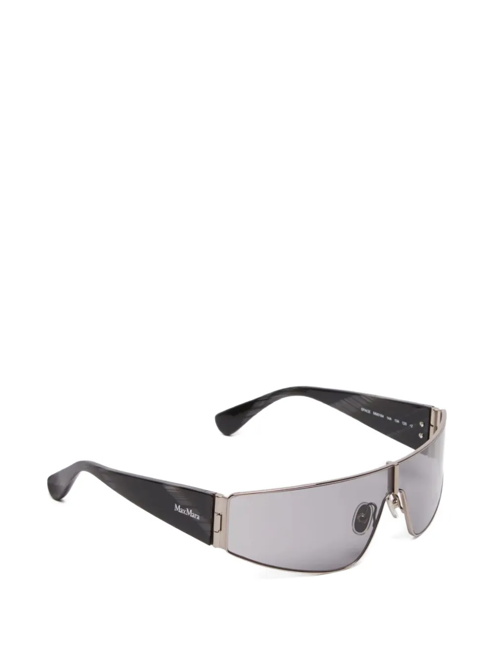  Max Mara Shield-frame Sunglasses - Silver 