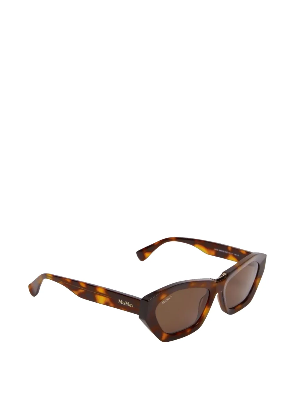  Max Mara Geometric-frame Sunglasses - Brown 