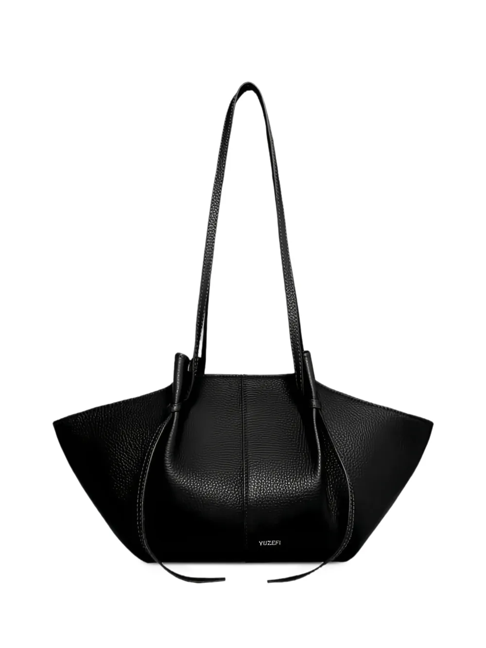 Yuzefi Mochi leather shoulder bag - Nero