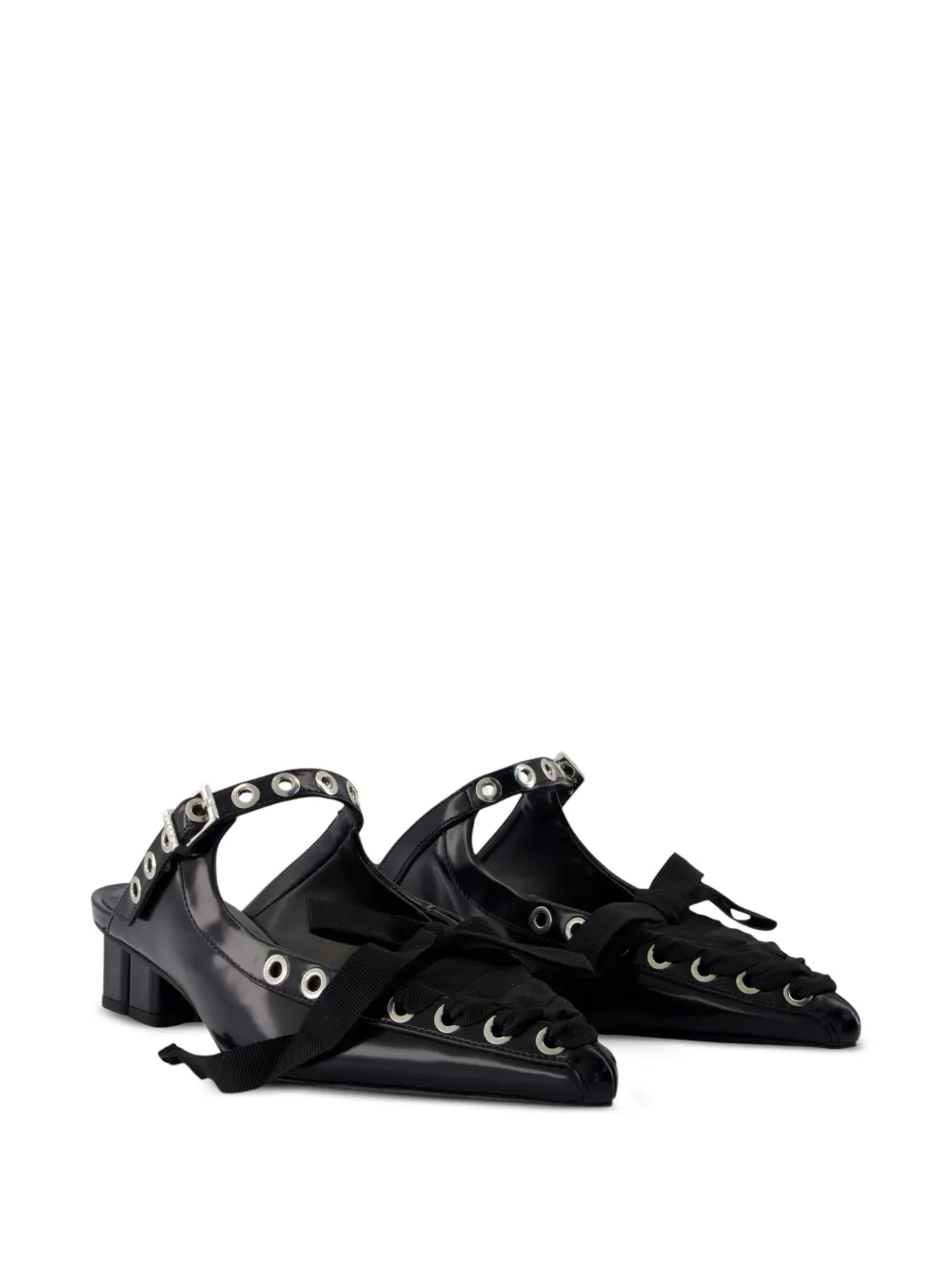 Eyelets Lace Sandals