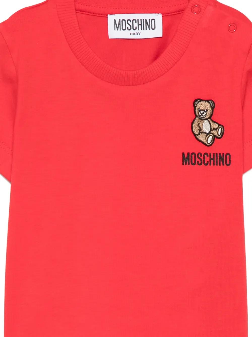  Moschino Kids Logo T-shirt - Red 