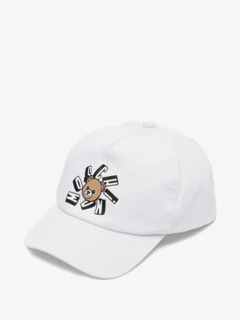Moschino Kids teddy logo cap