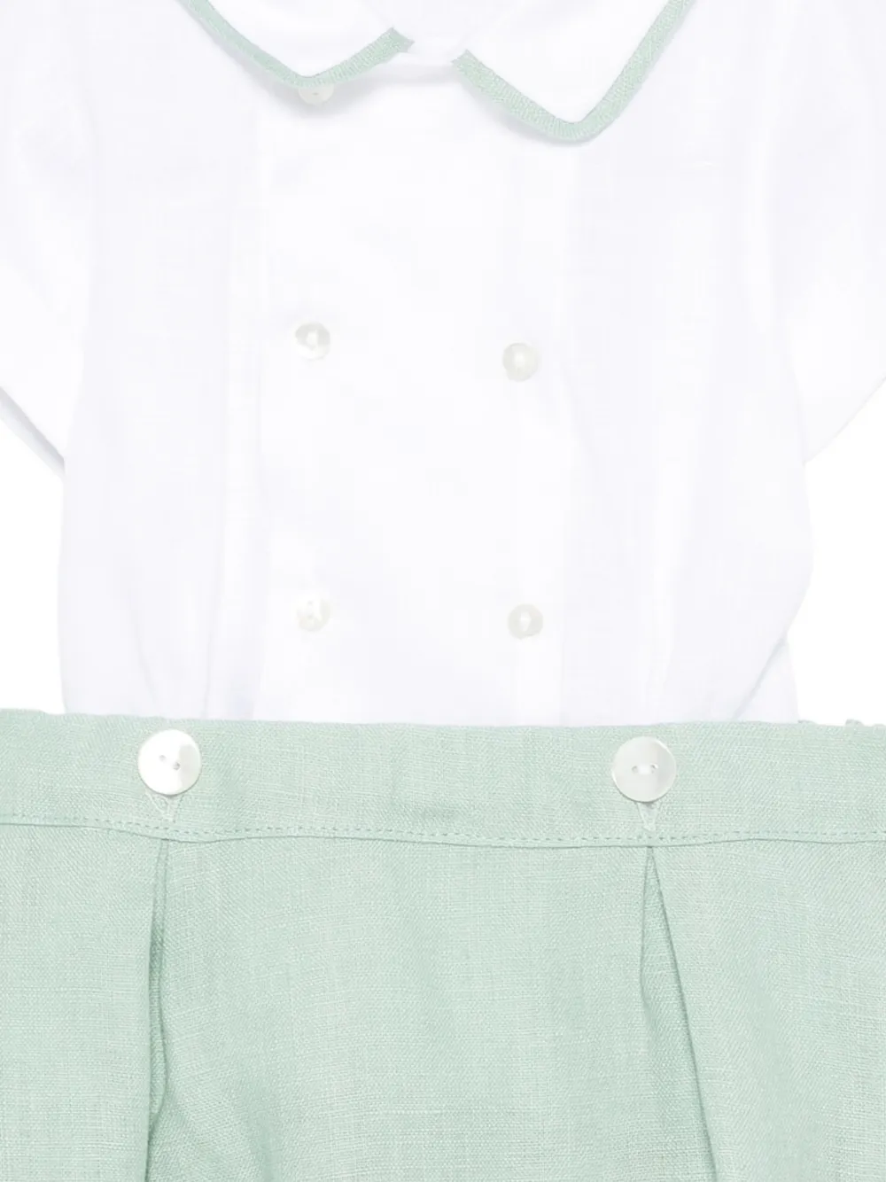 Mariella Ferrari Romper met korte mouwen Groen