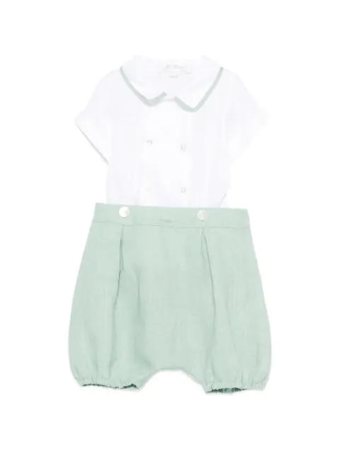 Mariella Ferrari barboteuse à manches courtes