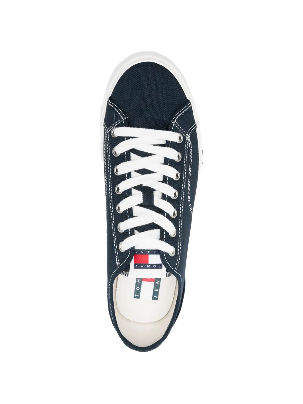 Tommy Hilfiger Archive Vulc Y2k sneakers met contrasterend stiksel Blauw