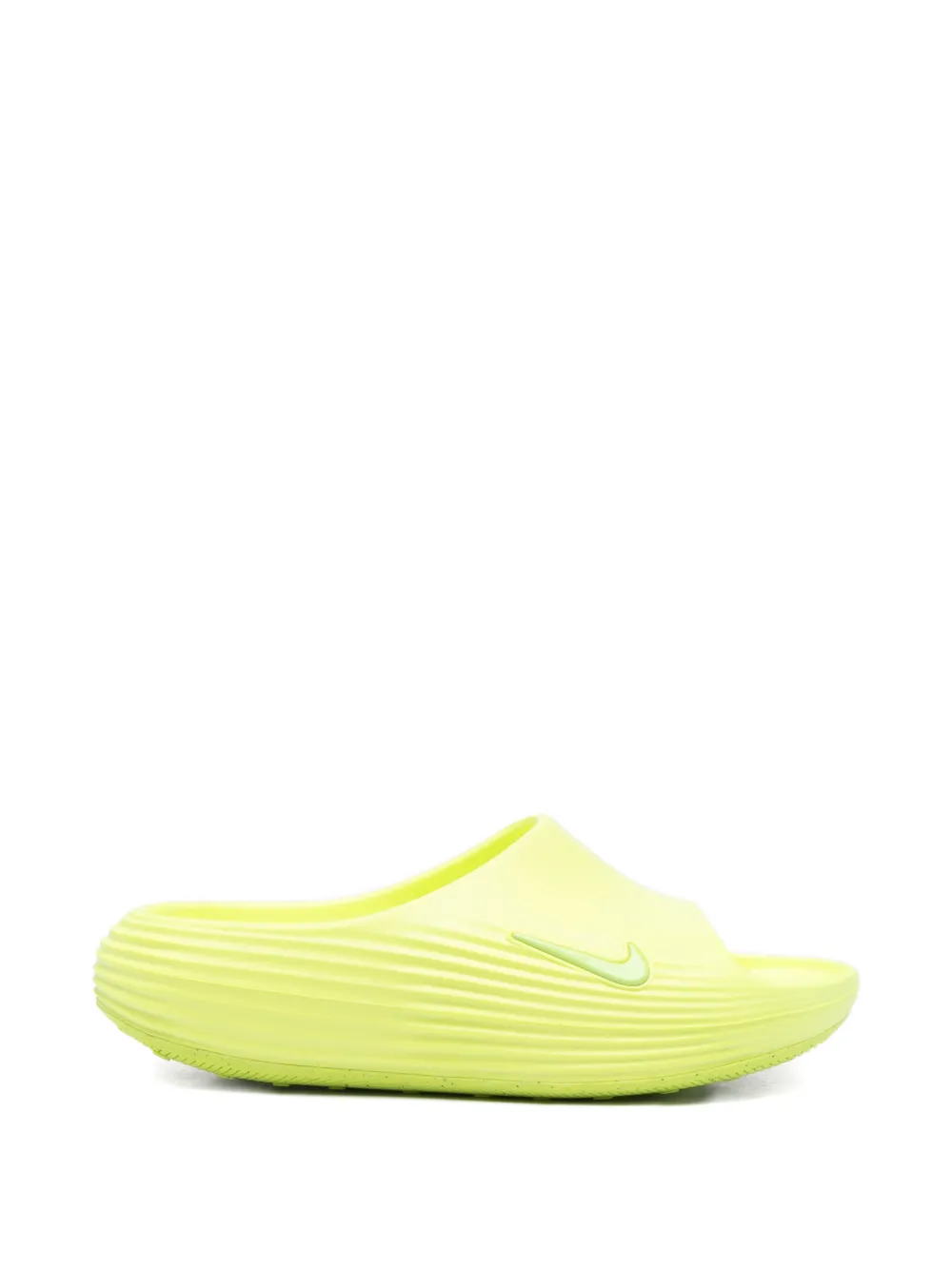 Nike ReactX Rejuven8 logo slides Geel