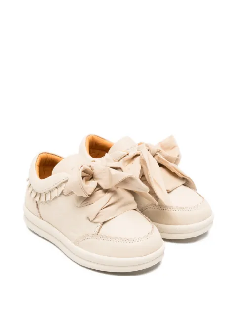 Donsje Lexley ruffled-trim sneakers