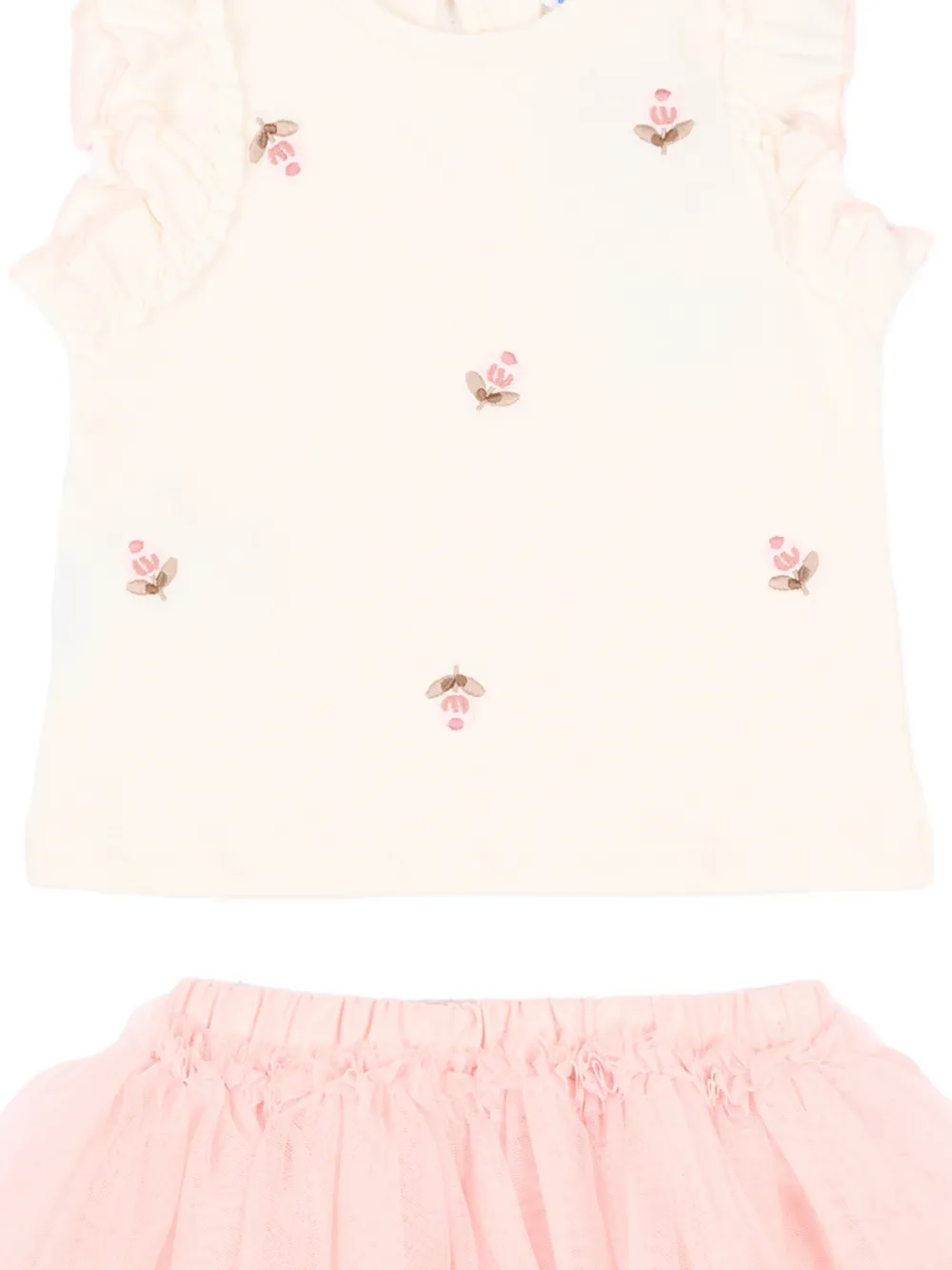  Mayoral Floral-print Skirt Set - Pink 