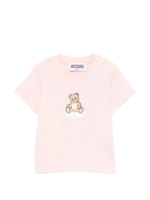 Moschino Kids T-Shirt mit Teddy-Print