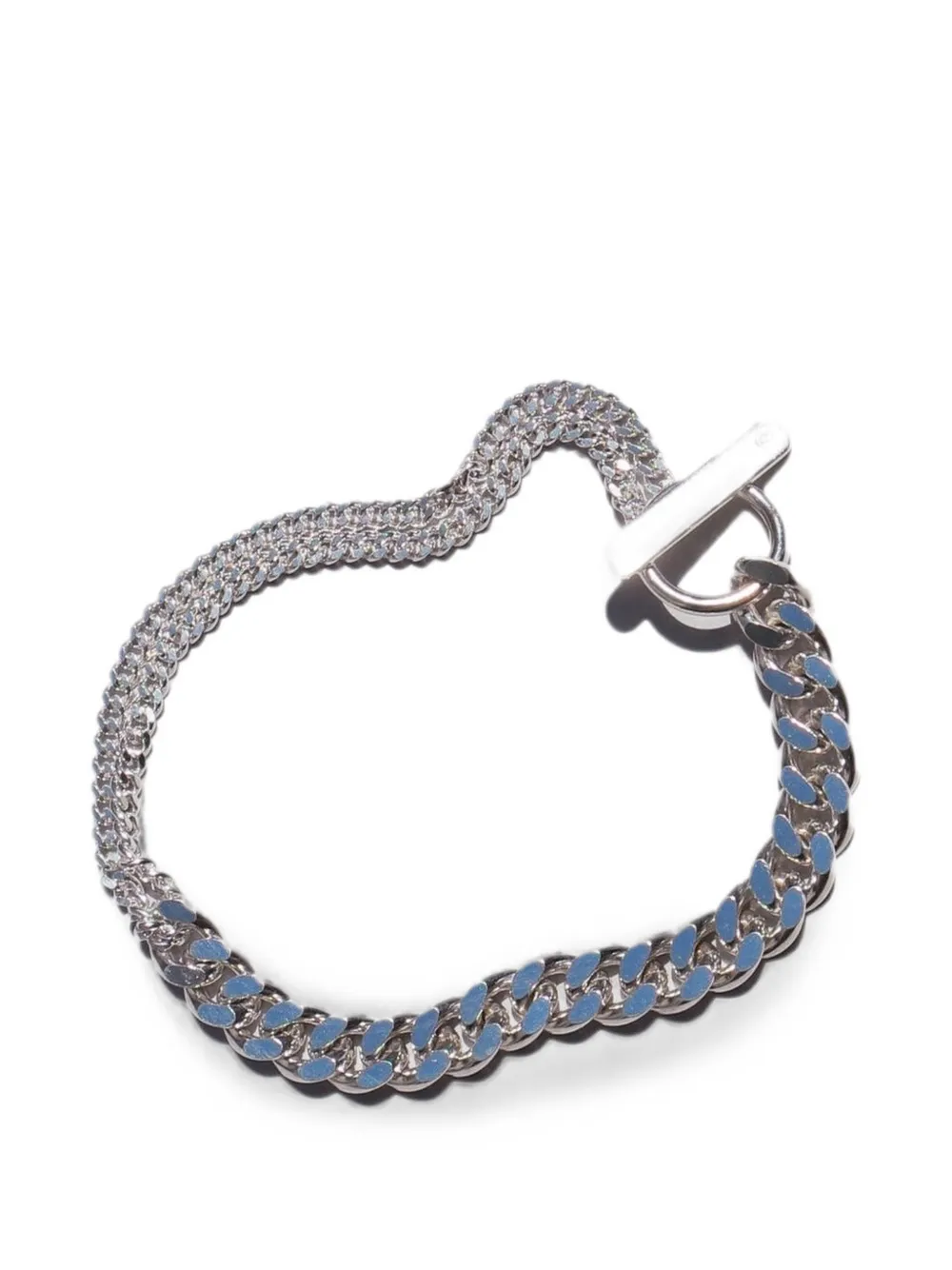 Saskia Diez Grand mixed chain bracelet - Argento