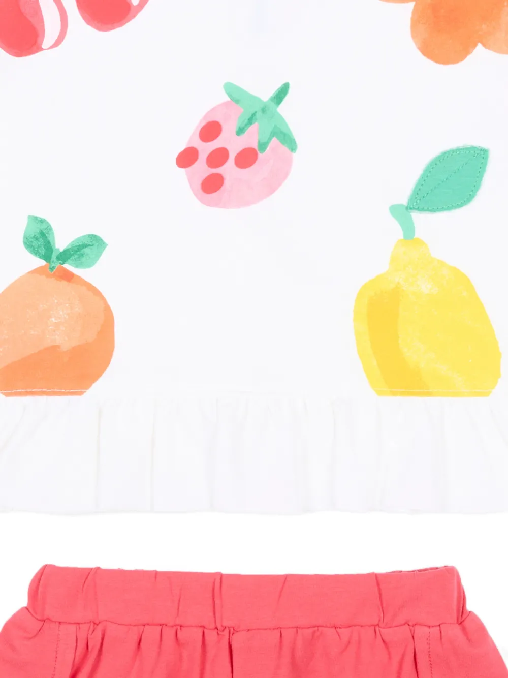  Mayoral Fruit-print Shorts Set - Pink 
