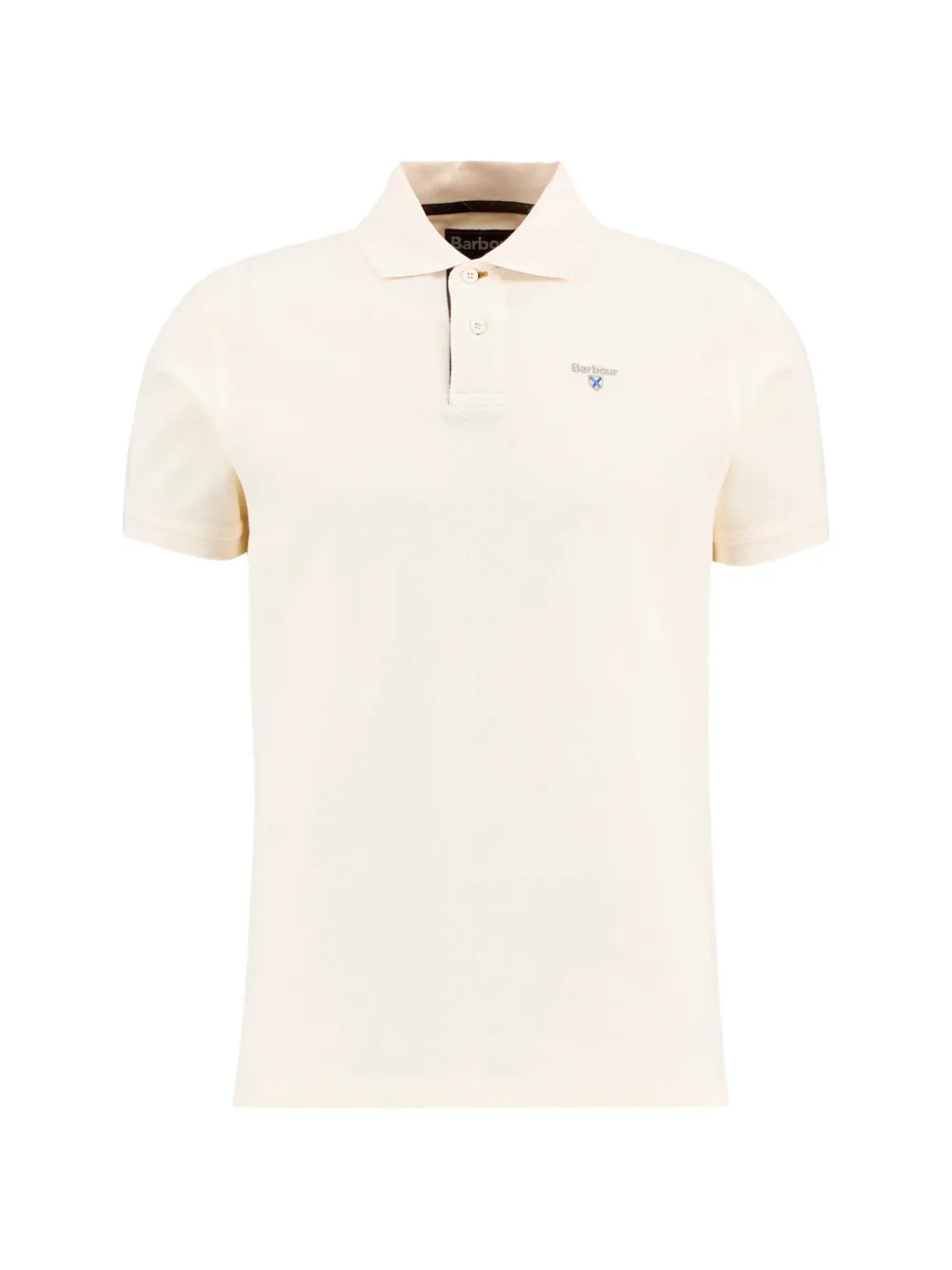 Barbour logo-embroidery polo shirt - Toni neutri