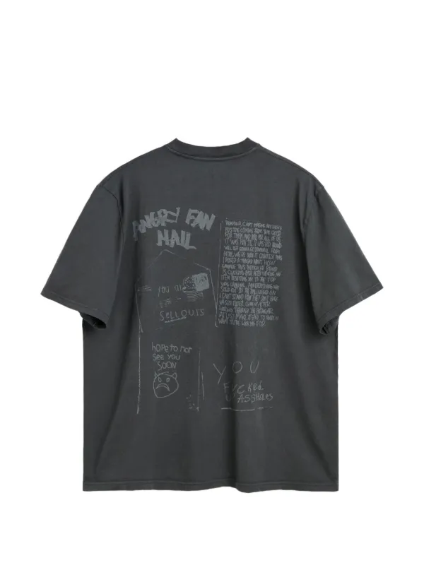 OUR LEGACY Box プリント Tシャツ | グレー | FARFETCH JP