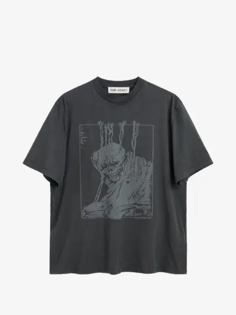 OUR LEGACY T-shirt med box-tryk