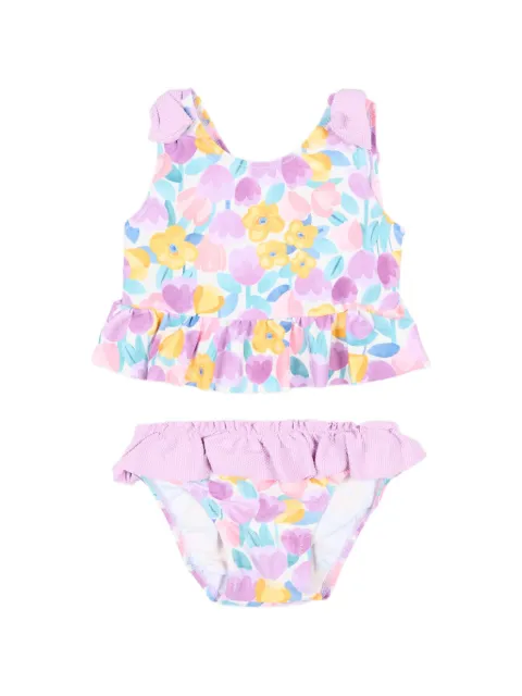 Mayoral bikini con volantes y motivo floral