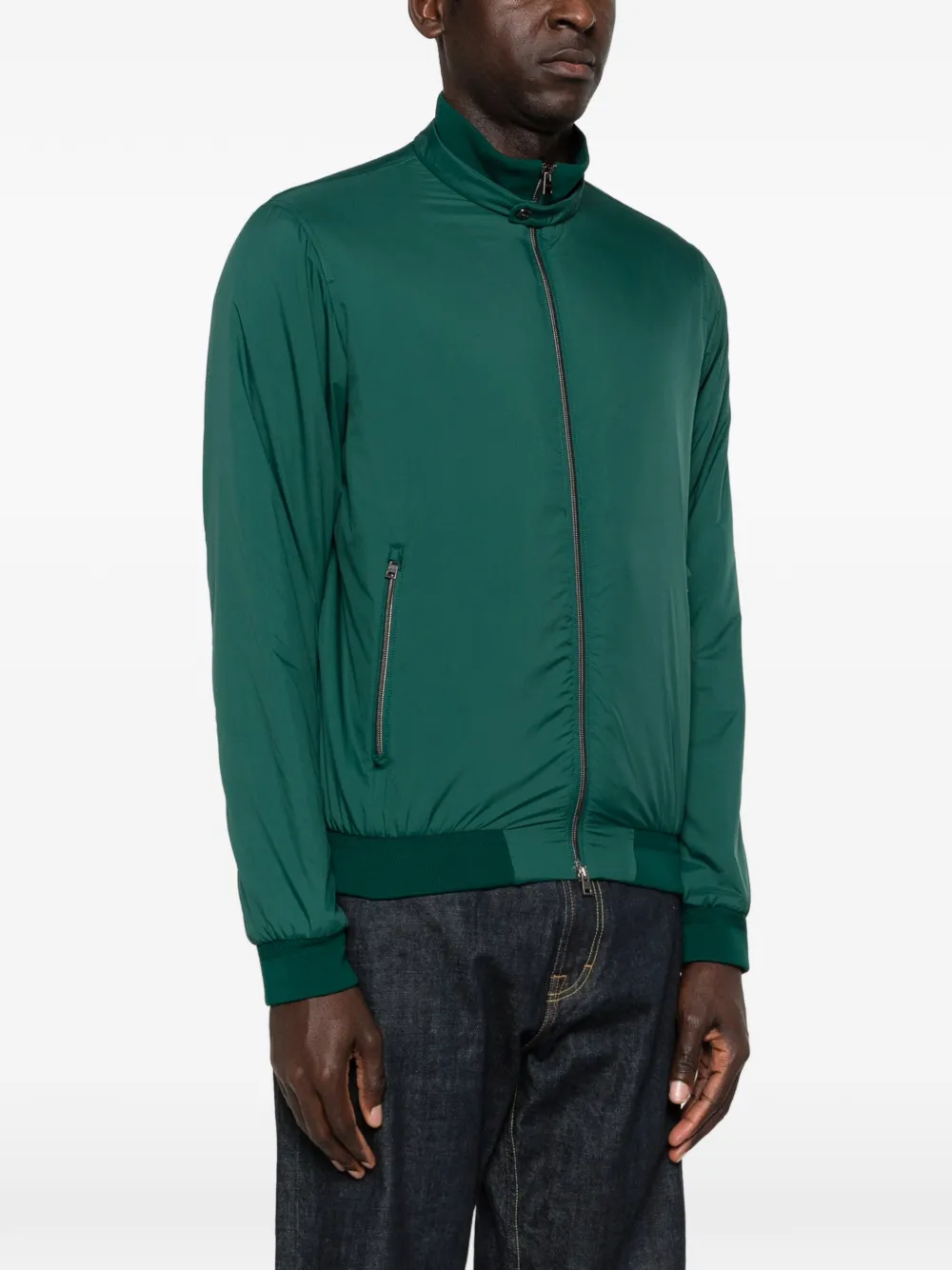 Herno ジップアップ ジャケット | グリーン | FARFETCH JP