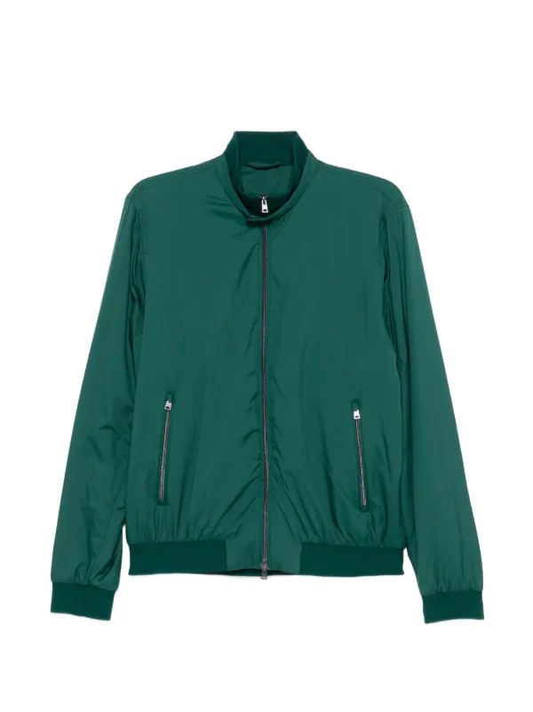 Herno ジップアップ ジャケット | グリーン | FARFETCH JP