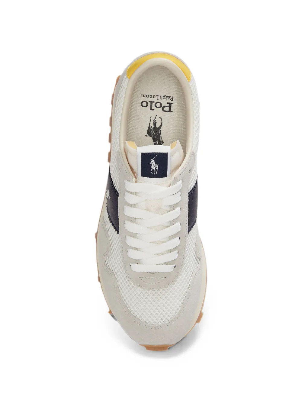 Polo Ralph Lauren mesh-panelled sneakers Wit