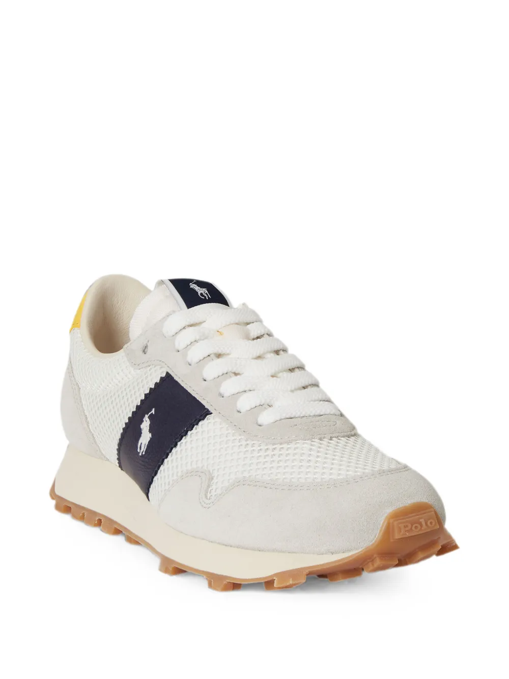 Polo Ralph Lauren mesh-panelled sneakers Wit