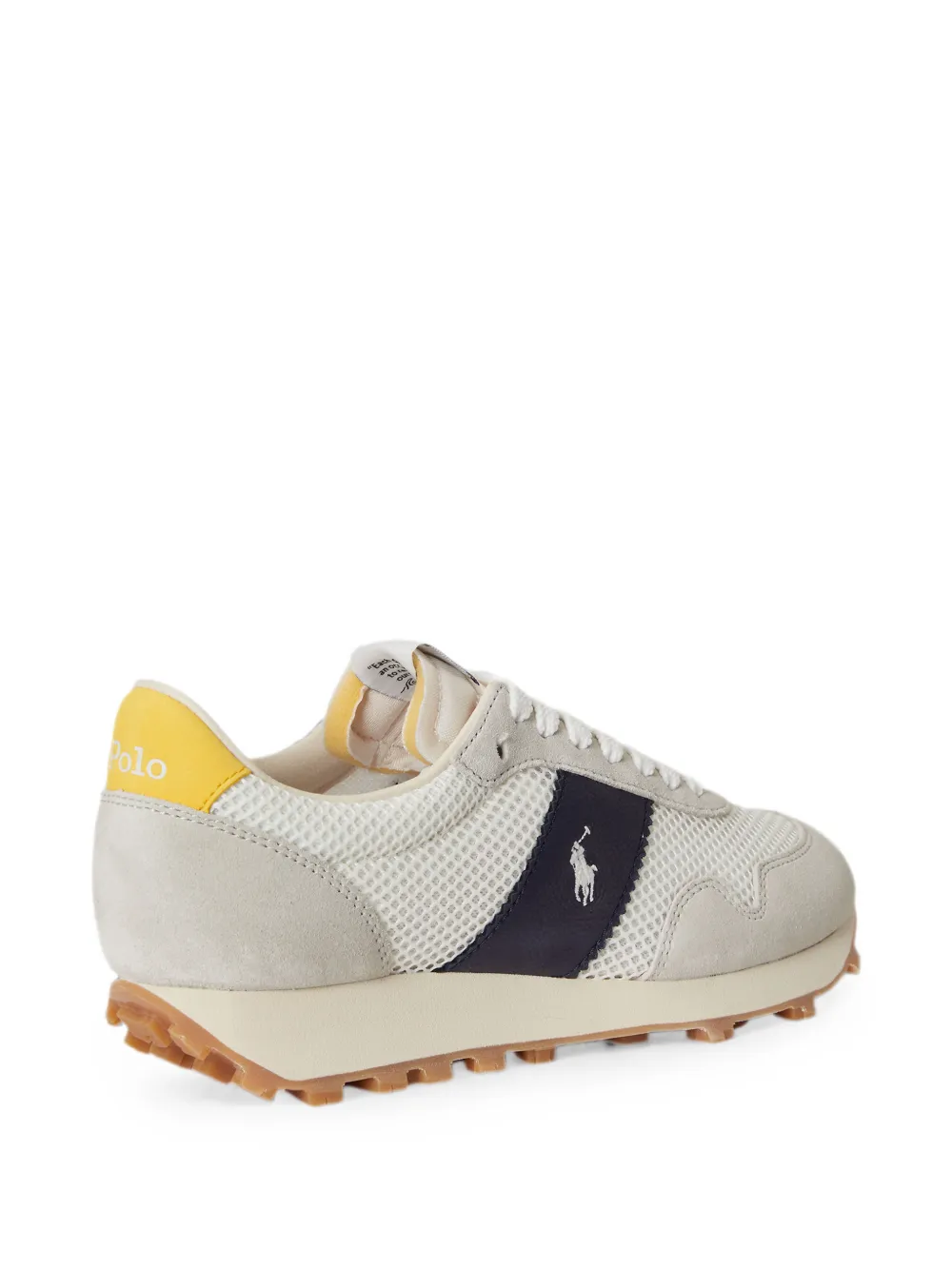 Polo Ralph Lauren mesh-panelled sneakers Wit