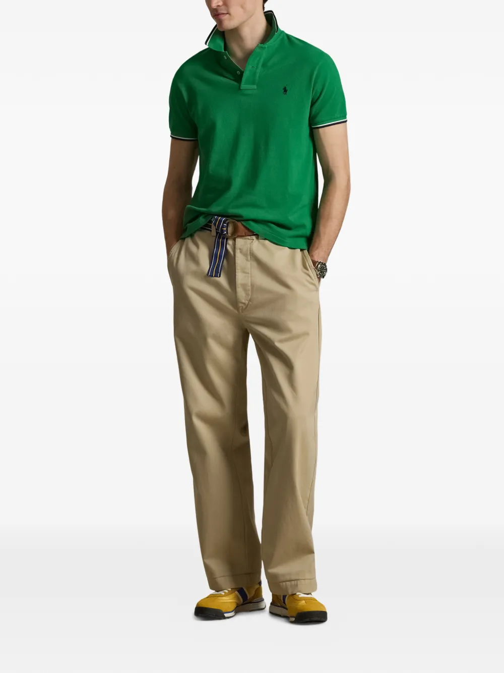 Polo Ralph Lauren Piqué poloshirt Groen