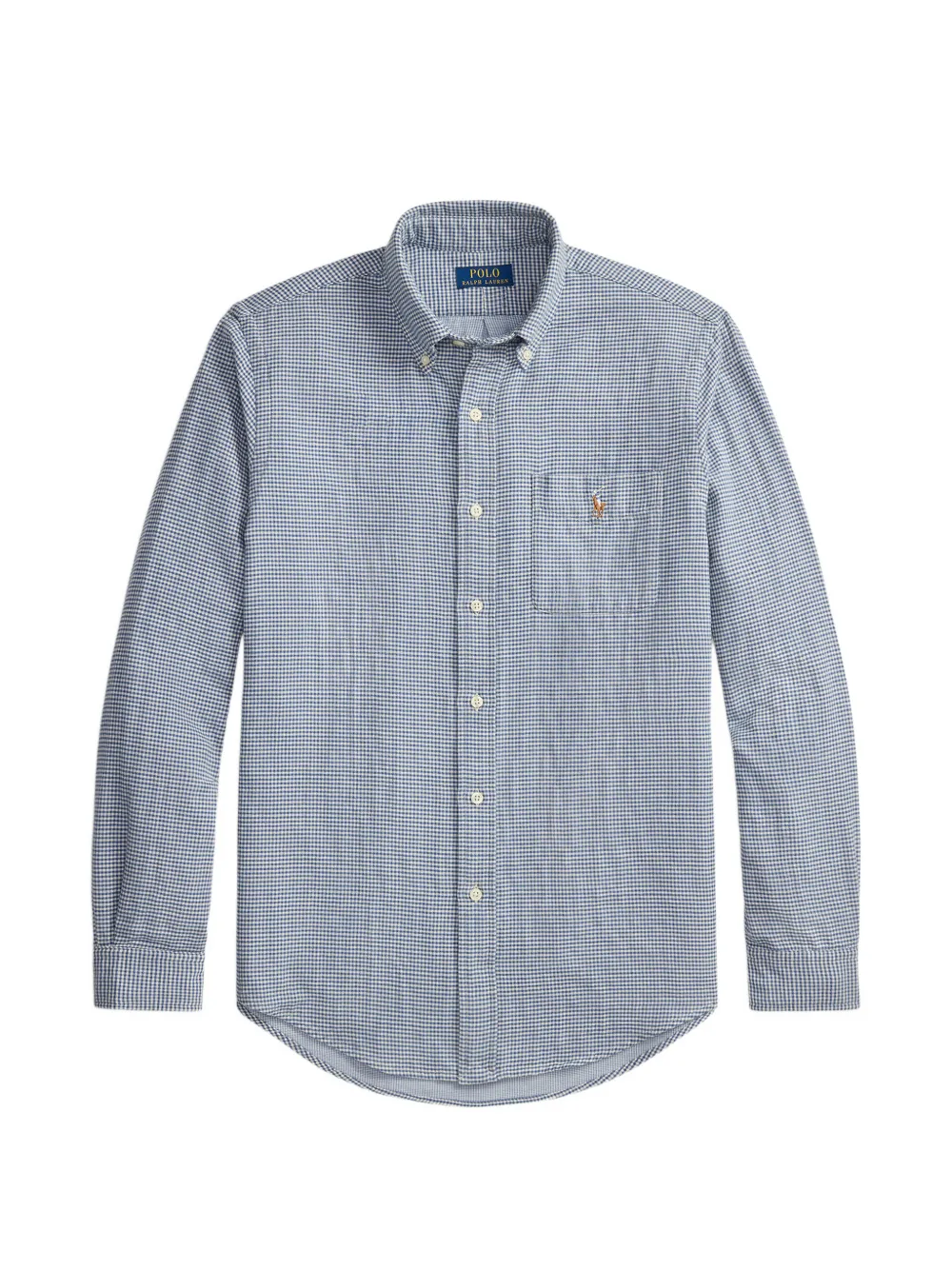 Polo Ralph Lauren gingham-check buttoned shirt - Blu