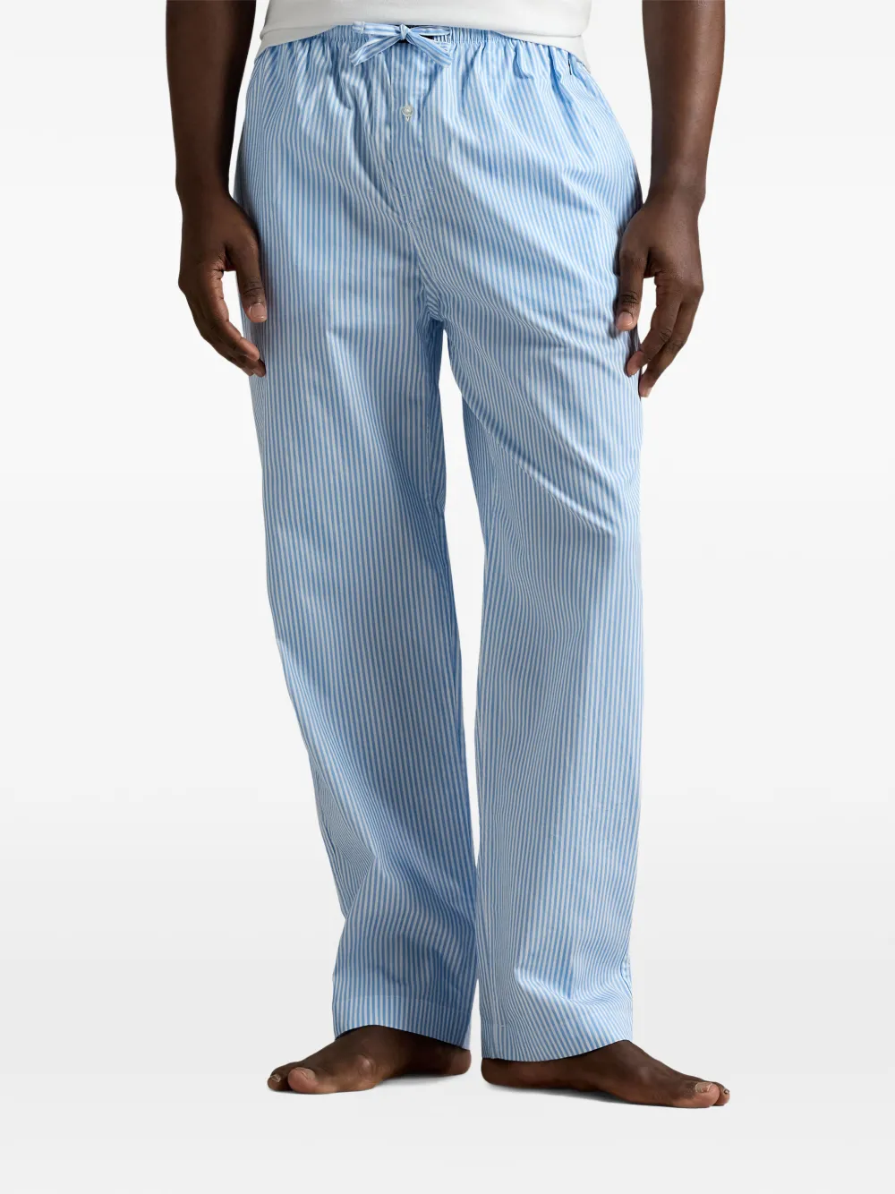 Polo Ralph Lauren Striped Drawstring Lounge Trousers | Blue