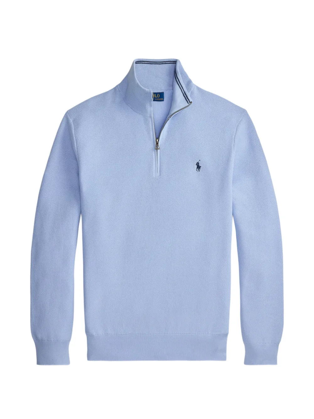 Polo Ralph Lauren zip mock-neck knitwear - Blau