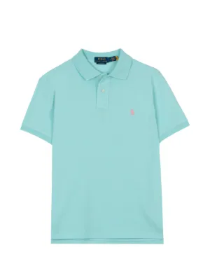 Polo Ralph Lauren ケーブルニット ポロシャツ | ブルー | FARFETCH JP