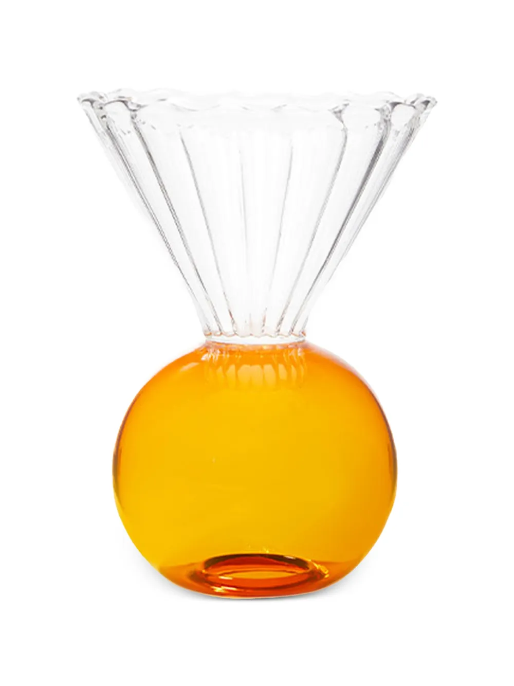 Natalia Criado geometric gelato cup - Orange