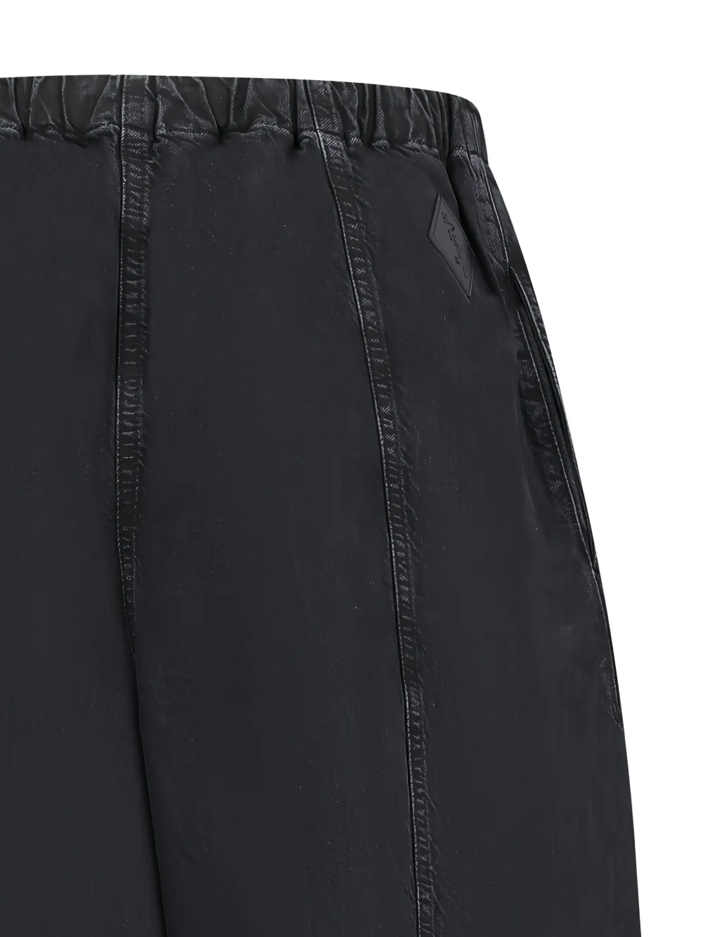 Haikure Angel twill broek met trekkoord Zwart