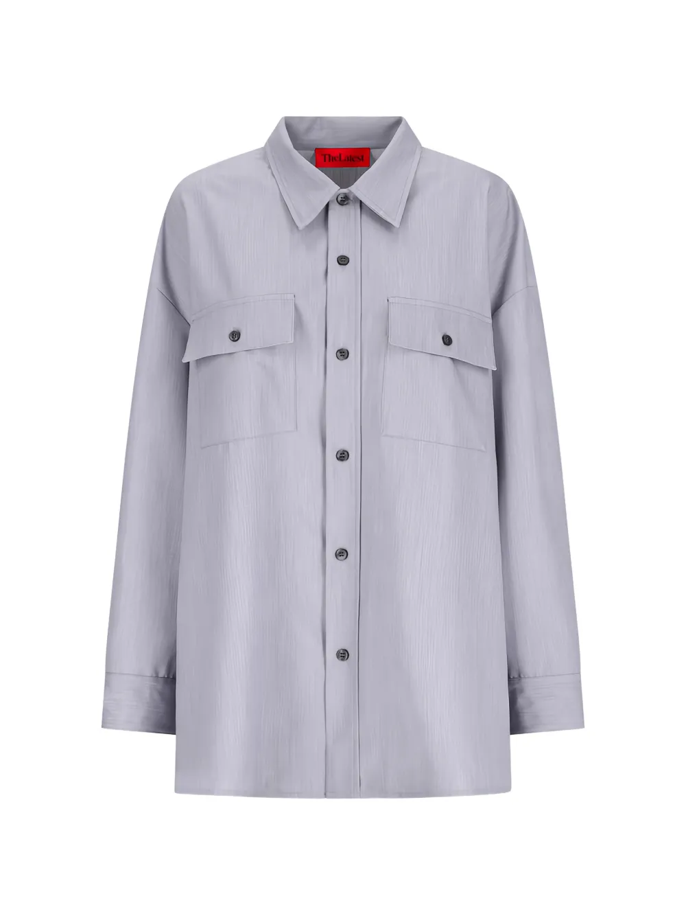 THELATEST buttoned pocket shirt - Grigio