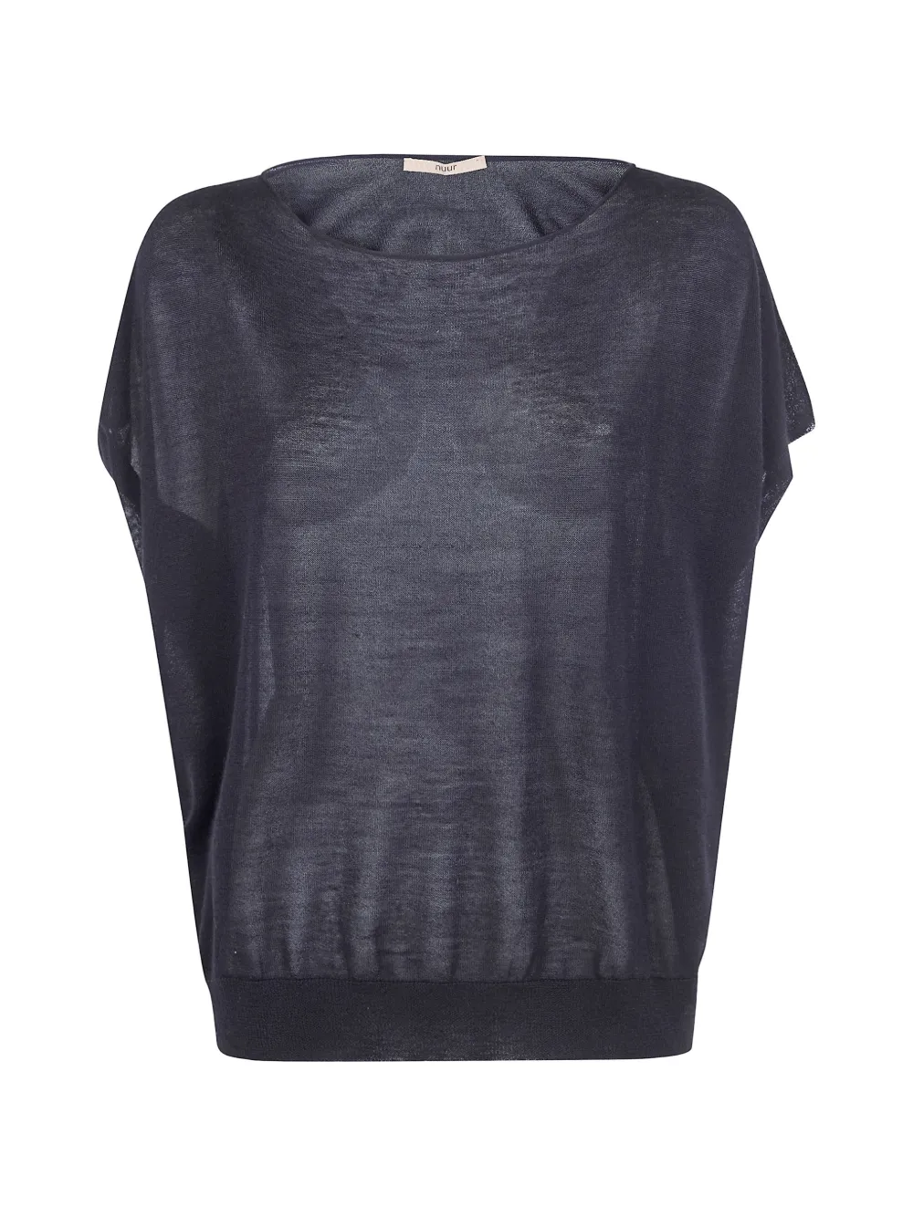 Nuur boat-neck T-shirt - Nero