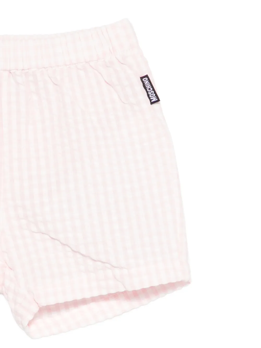 Moschino Kids Romperset met beerprint Wit