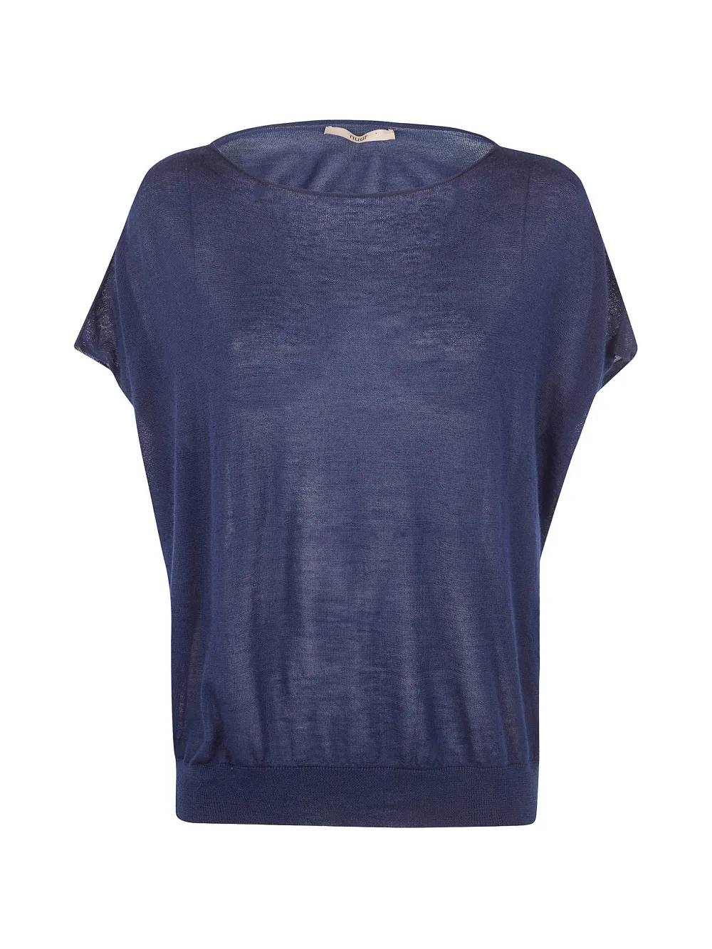 Nuur boat-neck T-shirt - Blu