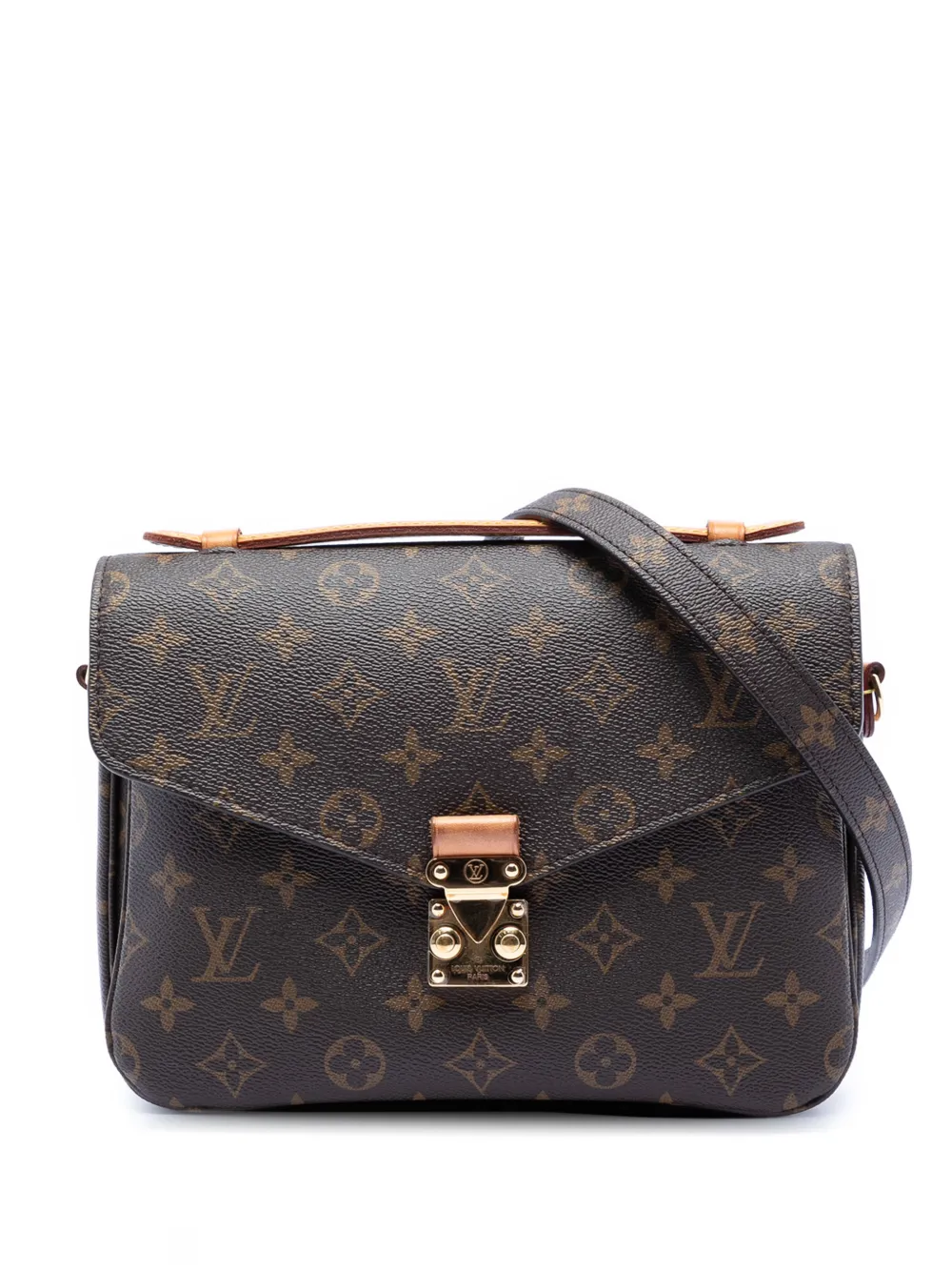 Louis Vuitton Pre-Owned 2020 Monogram Pochette Metis satchel - Marrone