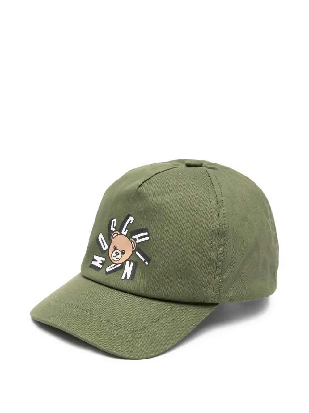 Moschino Kids Teddy Bear baseball cap - Verde